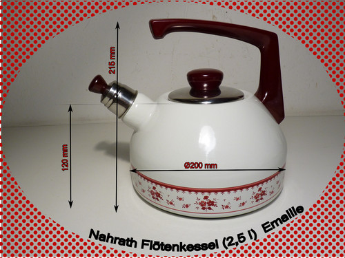 Nahrath flötenkessel - flötenkessel, (2,5