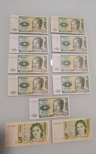 Deutsche mark scheine 11 - mark, scheine,11