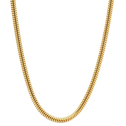 Schlangenkette halskette - schlangenkette,