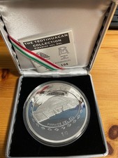 5oz Silber Mexico 1997 Präcolumb. Serie Teotihuacan PP Piramide kein Libertad