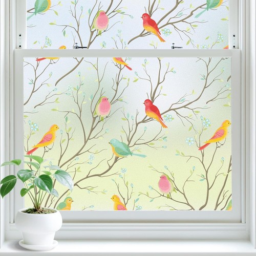 Blickdichte fensterfolie vogel - fensterfolie,