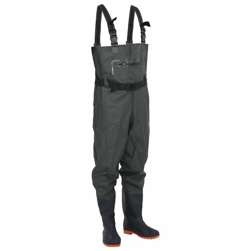 Wathose mit stiefeln - wathose, gürtel