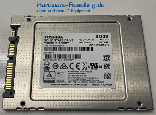 Toshiba 512gb sata iii 6g - 2,5",