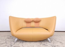 Leolux Danaide Echtledersofa Chaiselongue Couch Einzelstück Markensofa Rarität