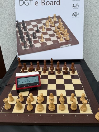 Dgt usb schachbrett wenge - schachbrett, +