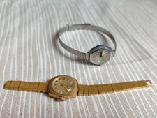 2× Vintage Armbanduhr