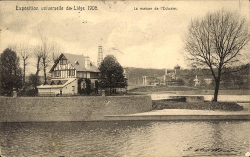Cpa exposition universelle - cpa, de