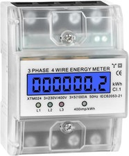 Stromzähler 3 Phasen 4-Draht