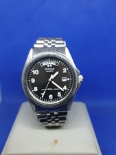 Pulsar Vintage Quartz  DayDate WR 10 Bar/100m Japan Movt. Defekt Read