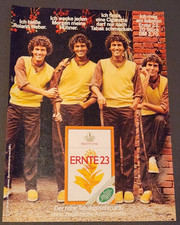 B27. Reemtsma ERNTE 23 Zigaretten Werbeanzeige Werbung Reklame 1979