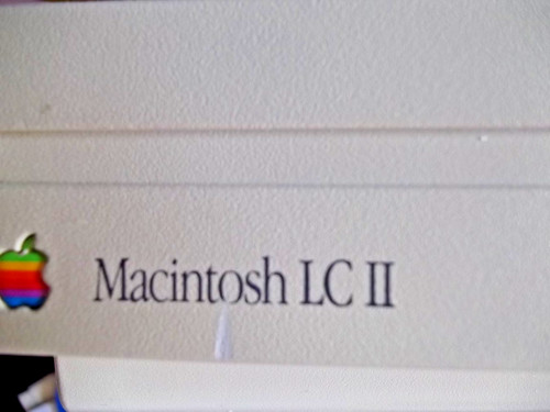Apple mac monchrome - mac, ii