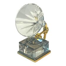 Swarovski Kristallfigur Grammophon Kristall Figur H 4 cm crystal figurine 28134