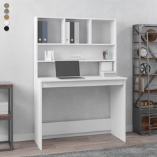 Modern Schreibtisch Bürotisch mit Regal Arbeitstisch Computertisch Gamingtisch