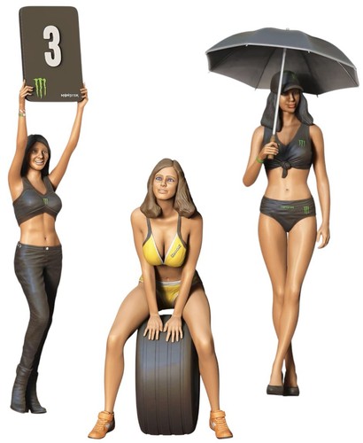 Sexy frau racing - sexy, 1:87