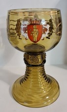 Uraltes 15cm Weinglas - Trier