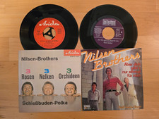 2 x 7" - Nilsen Brothers - Drei Rosen, drei Nelken, drei  Orchideen/Aber dich...