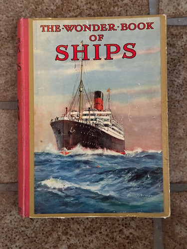 The wonder book ships - book,