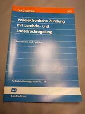 SSP 110 Audi Selbststudienprogramm Service Training Zündung VEZ 100 200 Turbo