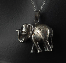 Anhänger Silber 925 Elefant