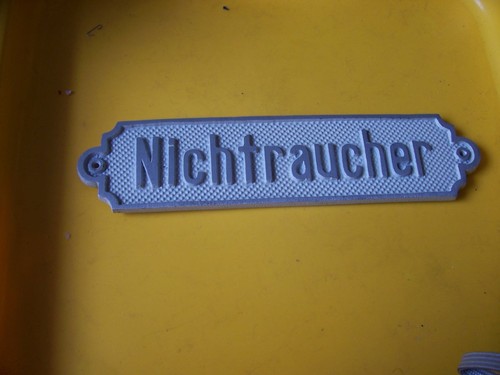 Verkaufe eisenbahn schild - eisenbahn, "