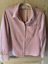 Opus Cordhemd Rosa Größe 38