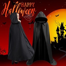 Halloween Schwarzer Umhang mit