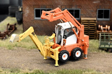 MZG 40 Kompaktlader mit Anbaubagger H0 1:87 Modell Bausatz 3D Druck DDR Bobcat