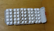 10 L Hühnereier sauber ohne Stempel Einloch weiß leere ausgeblasene Ostereier