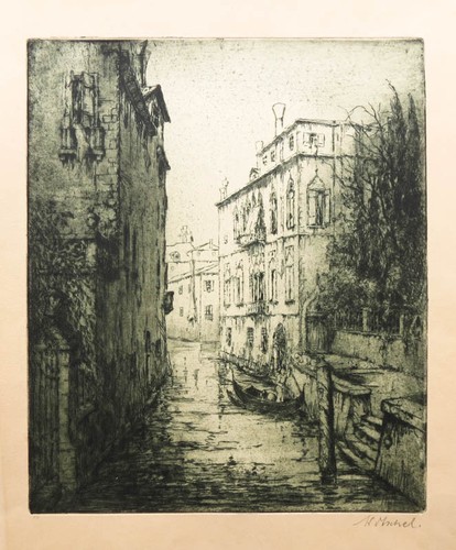 1910 venezia venedig kanal - 1910,