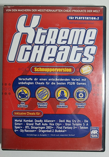 Xtreme cheats ps2 - xtreme,