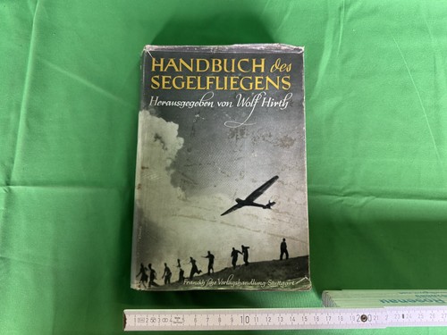 Altes buch des segelfliegens - des,
