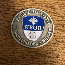 NATO KFOR  Orden Einsatz Coin