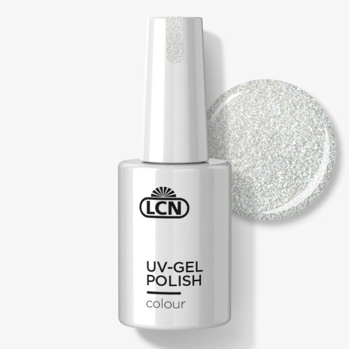 Lcn gel polish silver disco - polish,