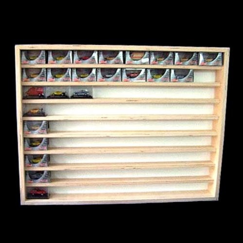 Vitrine setzkasten holz - v-08,