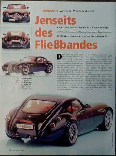 Wiesmann 1 18 von - mf, in