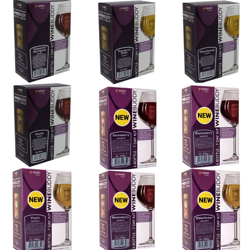 Winebuddy homebrew weinsets - winebuddy,