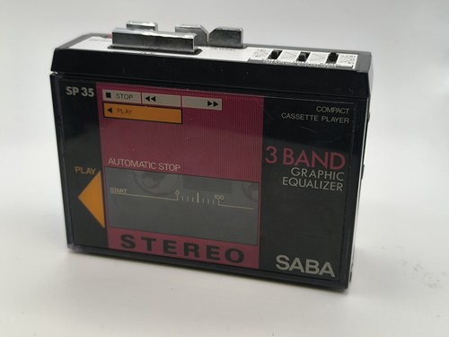 Saba vintage cassette - vintage, player