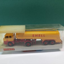 Brekina Modell 1:87 Nr. 82300 Henschel Tanksattelzug "SHELL", neu in OVP
