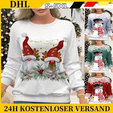 Damen Weihnachtspulli Pullover
