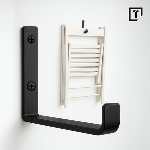 Wandhaken für ikea klappstuhl - wandhaken,