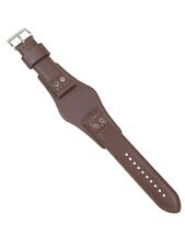 Fossil Wechselarmband Ersatzband LB-CH2891 Uhrenarmband Leder 22 mm Braun