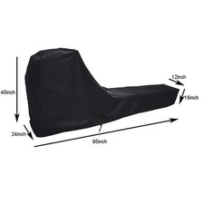 Rudermaschine Wasserdicht 210d Oxford Tuch 95*24*40in Brandneu Dauerhaft