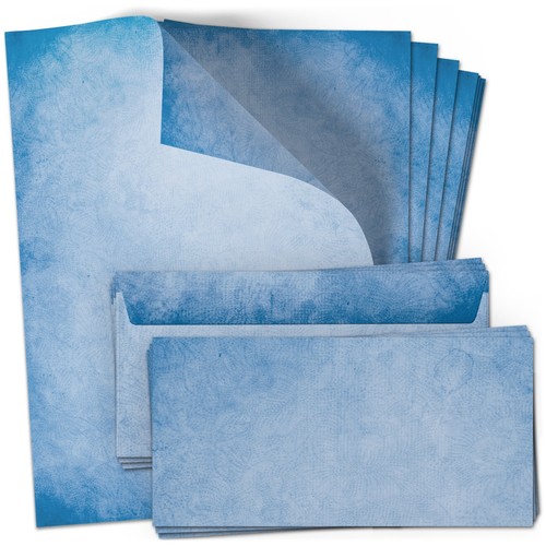 Briefpapier set 100tlg marmor - briefpapier,