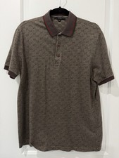 Gucci GG Men’s Polo Brown XL