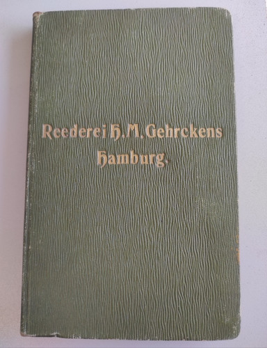 Unikat 1907 original reederei - unikat,