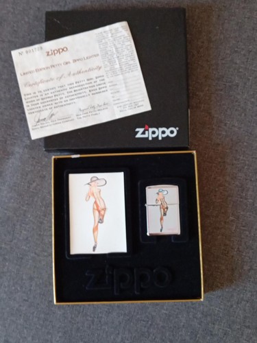 Zippo petty girl limited - girl,