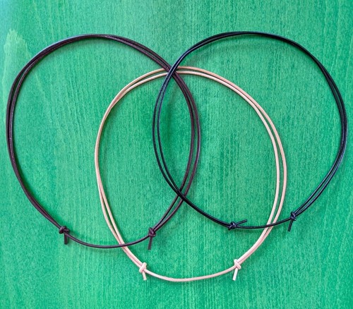 Lederband echt leder kette - lederband,