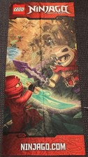 LEGO Ninjago Dekoration Banner RARE Werbebanner Werbung