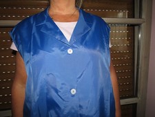 Nylon Kittel Schürze Kittelschürze Kleiderschürze  RSK  XXL