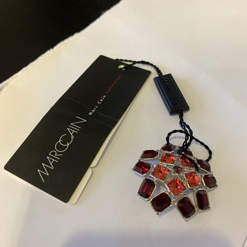 Marc cain brosche blume strass - cain,